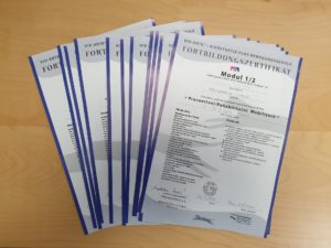 Certifikáty pro účastníky