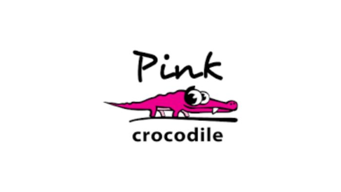 Logo Pink crocodile